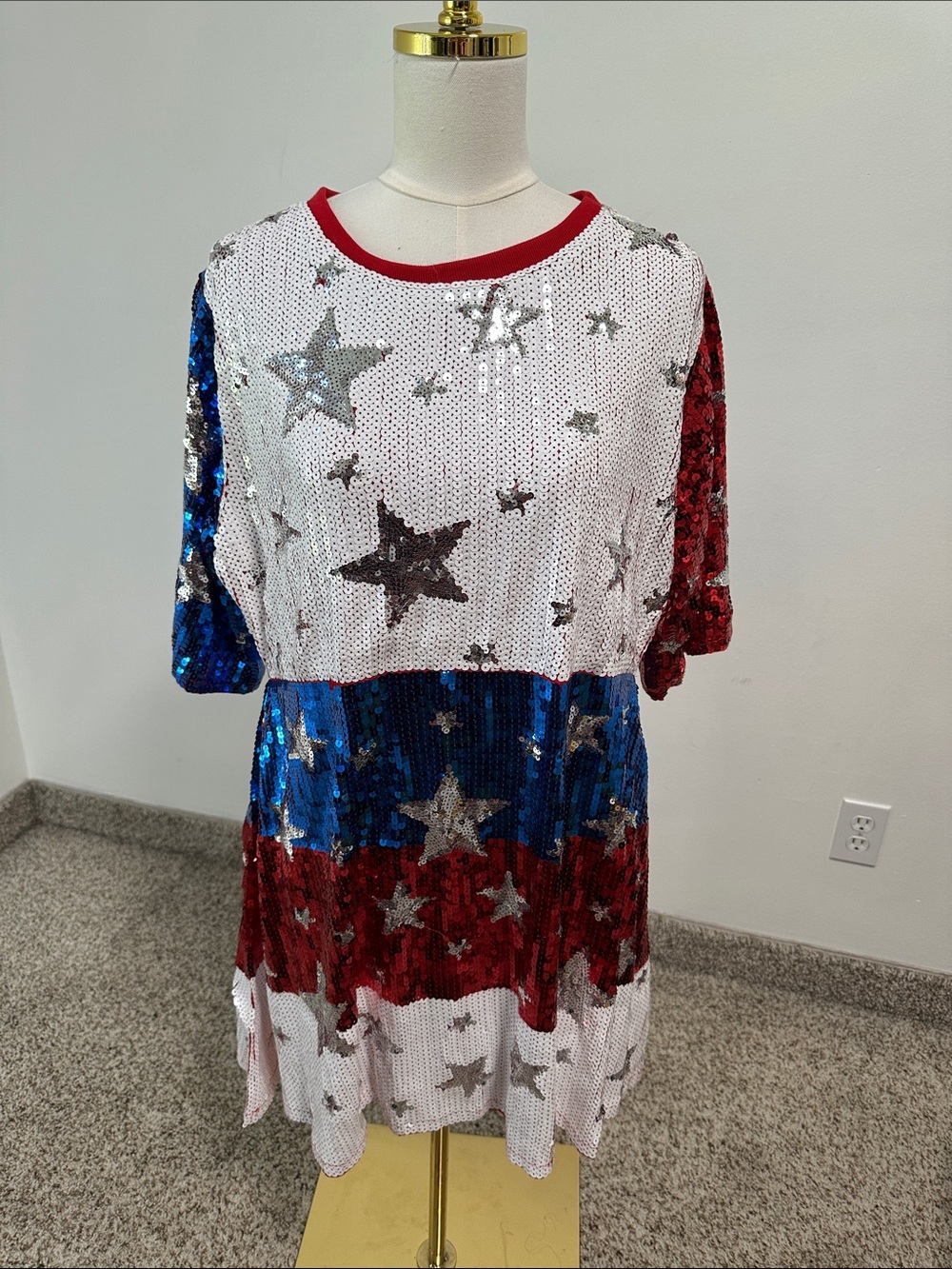 ⌚️ NWT WHY Dress Sequin Star Dress